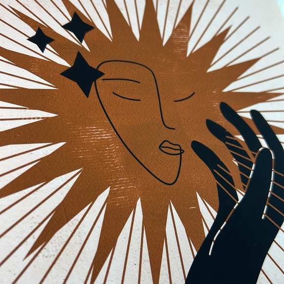 Wall Art Bohemian Celestial Hands Print Poster Illustration Unframed - Picture 15 of 17